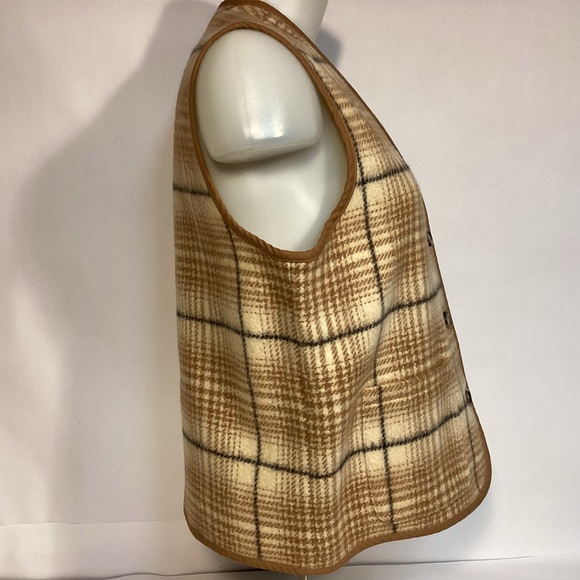 Jones New York sport womens wool blend vest size medium made in USA - Picture 3 of 10